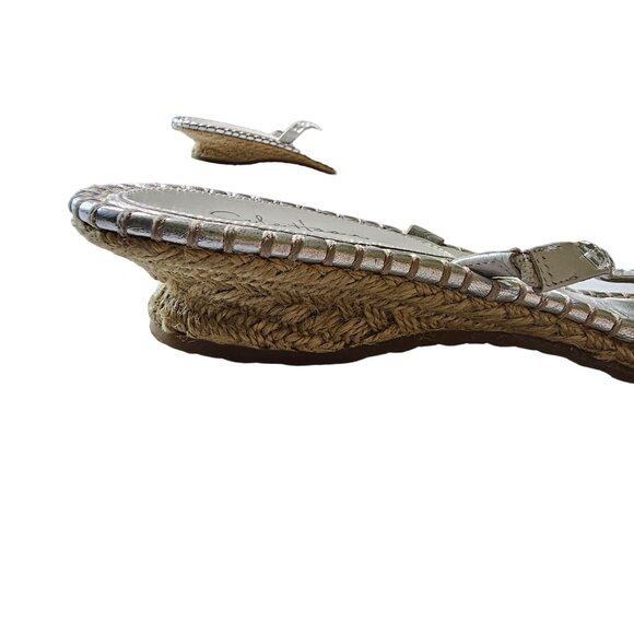 Cole Haan Women's leather silver Embellished Sandals size 9 - Picture 6 of 14